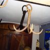 3 maal gesmede wildhaak vleeshaak - Afbeelding 3