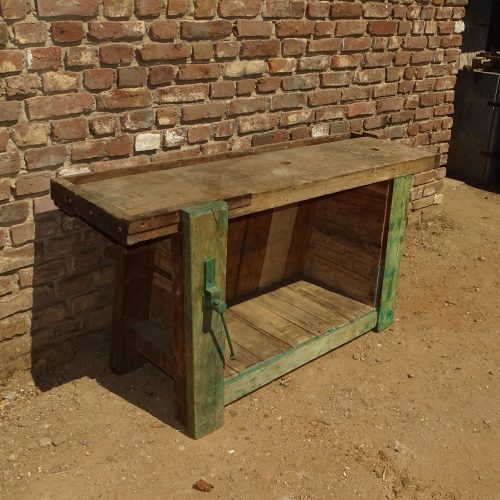 oude werkbank sitetabel werktafel nr 157