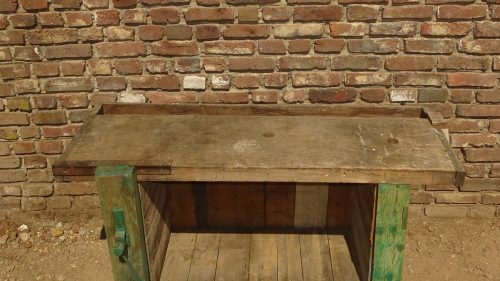 oude werkbank sitetabel werktafel nr 157 - Afbeelding 4