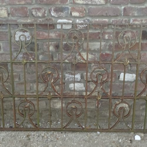 smeedijzeren hekwerk balustrade rooster nr 2303