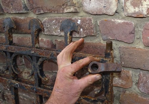 oud geklonken poort doorlooppoort - Afbeelding 3