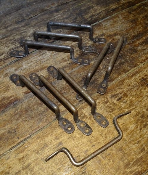 10 handgesmede gesmede handgrepen handvaten handgreep
