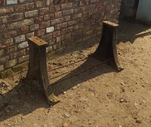 industrieel onderstel salontafel tafel tafelpoten a-frame