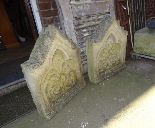 nog 1 maal franse stenen ornament met bloem - Afbeelding 2