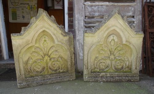 nog 1 maal franse stenen ornament met bloem