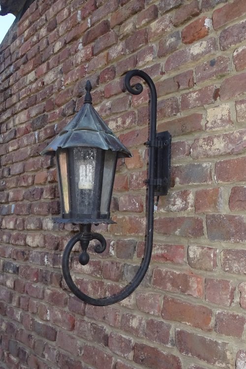 mooie ijzeren gevellamp tuinlamp buitenlamp lamp