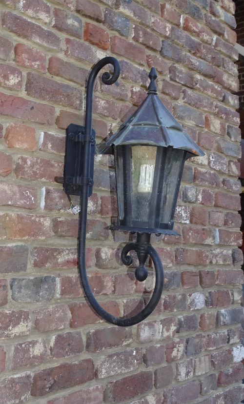 mooie ijzeren gevellamp tuinlamp buitenlamp lamp - Afbeelding 2