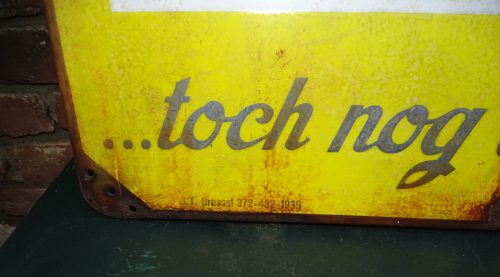 emaillen reclamebord emaille bord de beukelaar uit 1939 - Afbeelding 2