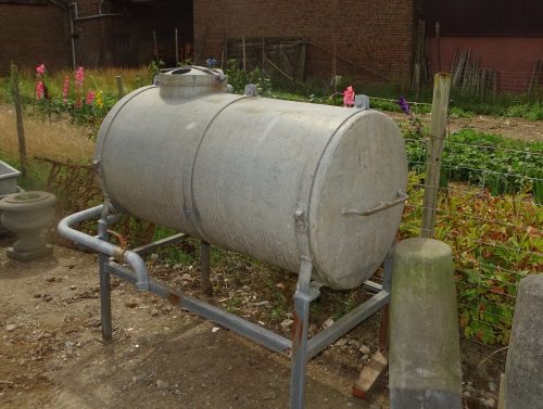 gegalvaniseerde waterton watervat vat ton tank watertank