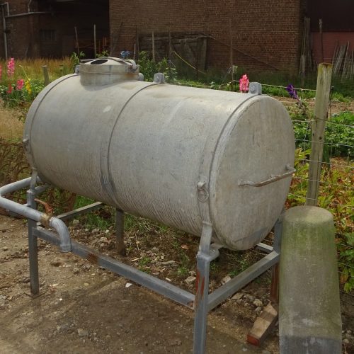 gegalvaniseerde waterton watervat vat ton tank watertank