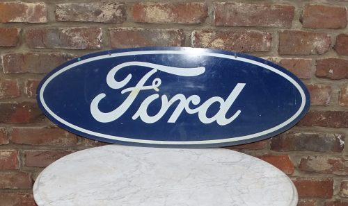 dubbelzijdig bord reclamebord van ford dealer