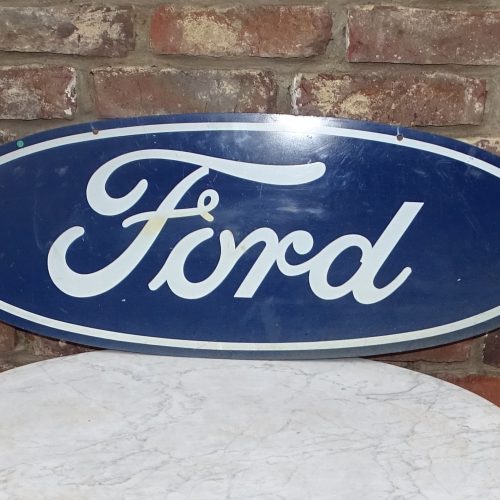 dubbelzijdig bord reclamebord van ford dealer