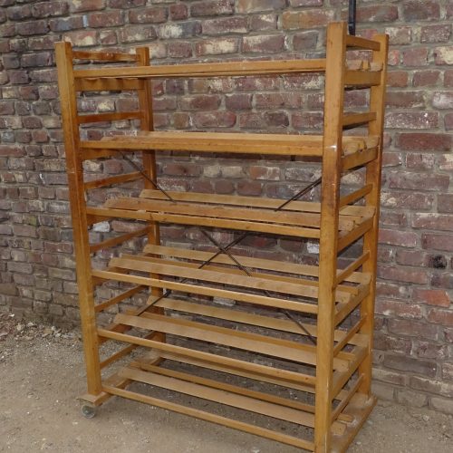 beukenhouten broodkar bakkersrek bakkerskar broodrek
