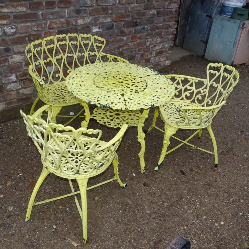 oude bistro set tuin set tuintafel tuinbank tuinstoelen