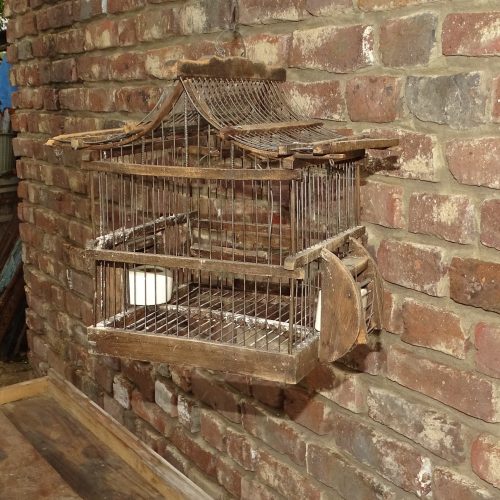 oude franse vogelkooi kooi
