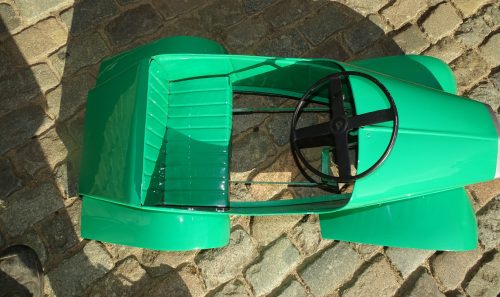 gerestaureerde franse trapauto - Afbeelding 4