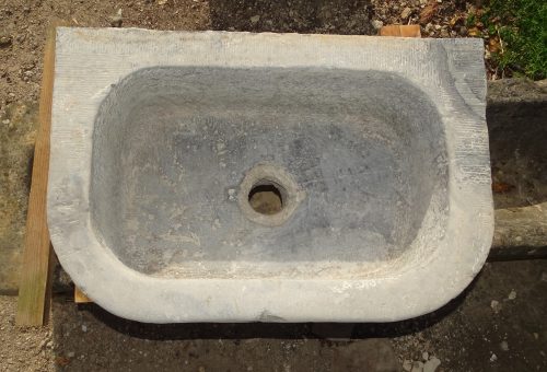 oude arduinen gootsteen wasbak trog - Afbeelding 3