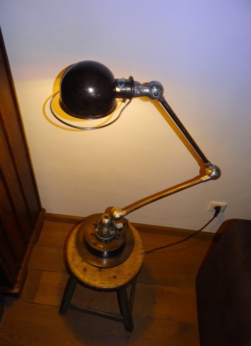 oude jielde kniklamp lamp bureaulamp werklamp