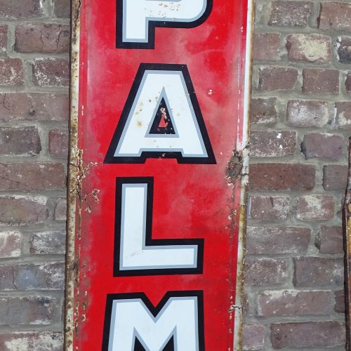 emaillen reclamebord emaille bord palm bier uit 1959
